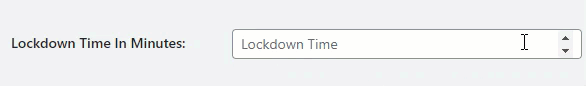 Lockdown Time