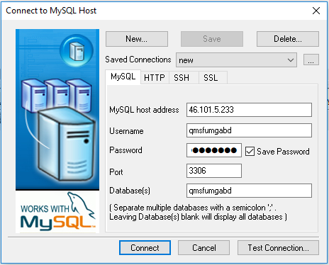 enable remote access to mysql database server phpmyadmin